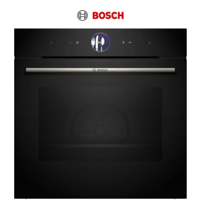 Bosch HSG7361B1 71公升 嵌入式蒸焗爐 (黑色玻璃)